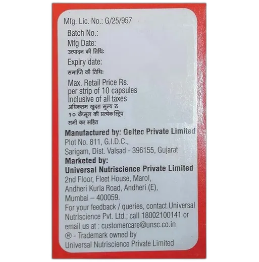 coq forte capsule 10's